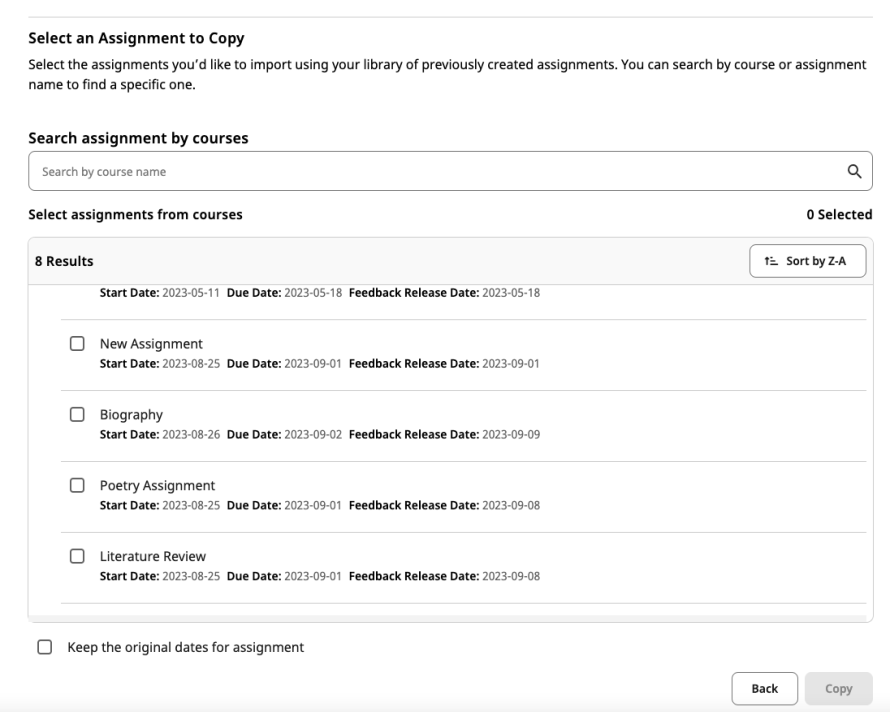 Using the Turnitin Assignment Copy tool in Feedback Studio with ...