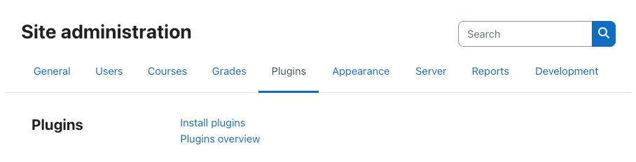 Moodle_V2_SiteAdministrationPlugins